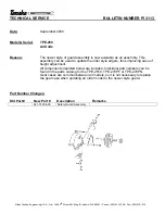 Предварительный просмотр 17 страницы Tanaka TPE-2501 Illustrated Parts Manual