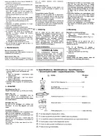 Предварительный просмотр 8 страницы Tanaka TPS-200H Owner'S Manual