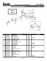 Preview for 18 page of Tanaka TPS-260PF Illustrated Parts Manual