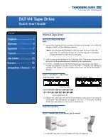 Tandberg Data DLT-V4 Quick Start Manual preview