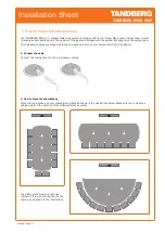 Предварительный просмотр 5 страницы TANDBERG 8000 MXP Installation Sheet