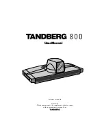 TANDBERG Media Processing System MPS 800 User Manual preview