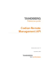TANDBERG Movi 3.0 Reference Manual preview