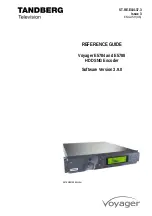 TANDBERG Voyager E5784 Reference Manual preview
