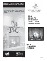 Preview for 1 page of T&C TC42 Installation Instructions Manual