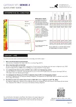 Preview for 2 page of TANDELTA SENSE-3 Quick Start Manual