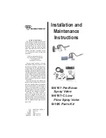 T&S B-0107 Installation And Maintenance Instructions preview
