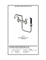 Preview for 4 page of T&S B-1100 SERIES Installation And Maintenance Instructions