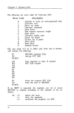 Предварительный просмотр 20 страницы Tandy 1000 MS-DOS Programmer'S Reference Manual