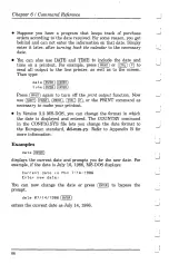 Предварительный просмотр 80 страницы Tandy 1000 MS-DOS Reference Manual