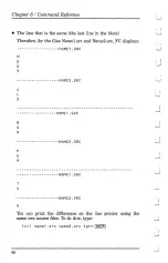 Предварительный просмотр 100 страницы Tandy 1000 MS-DOS Reference Manual