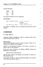 Предварительный просмотр 290 страницы Tandy 1000 MS-DOS Reference Manual