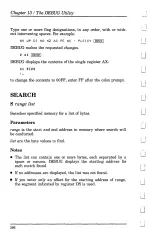 Предварительный просмотр 306 страницы Tandy 1000 MS-DOS Reference Manual