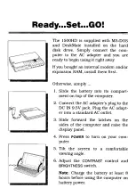 Предварительный просмотр 3 страницы Tandy 1500HD Quick Start