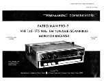 Tandy Radio Shack Realistic PATROLMAN PRO-9 Owner'S Manual preview