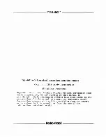 Preview for 2 page of Tandy TRS-80 Model II Service Manual