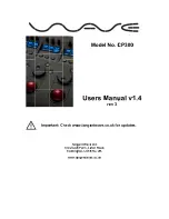 Tangent Wave CP300 User Manual preview