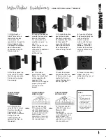 Предварительный просмотр 7 страницы Tannoy Di5, Di5t,Di5 DC User Manual