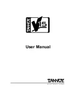Tannoy POWER V15 User Manual preview