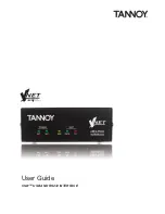 Tannoy VNET SC1 User Manual предпросмотр