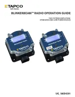 Preview for 1 page of Tapco BLINKERBEAM Operation Manual