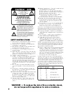 Preview for 2 page of Tapco S-5 Owner'S Manual