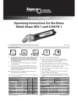 Tapco SD5-1 Operating Instructions preview