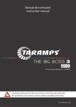 Preview for 1 page of Taramps THE BIG BOSS 3 BASS Instruction Manual