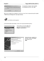 Предварительный просмотр 17 страницы Targa External network hard disk User Manual