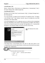 Предварительный просмотр 29 страницы Targa External network hard disk User Manual