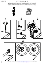 Предварительный просмотр 4 страницы Target CUBX CBX-CU168 Assembly Instructions Manual