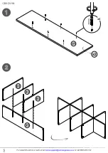 Предварительный просмотр 6 страницы Target CUBX CBX-CU168 Assembly Instructions Manual