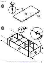 Предварительный просмотр 9 страницы Target CUBX CBX-CU168 Assembly Instructions Manual