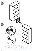 Предварительный просмотр 12 страницы Target CUBX CBX-CU168 Assembly Instructions Manual