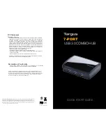 Preview for 1 page of Targus 7-PORT USB 3.0 COMBO HUB Quick Start Manual