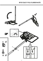 Preview for 10 page of TARMAK B100 EASY POLYCARBONATE Installation Manual