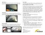 Preview for 2 page of Tarptent Cloudburst 3 Basic Setup