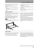 Preview for 7 page of Tascam AV-452 Installation & Support Manual