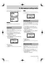 Preview for 47 page of Tascam BB-1000CD Owner'S Manual