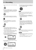 Предварительный просмотр 28 страницы Tascam BB-800 Owner'S Manual