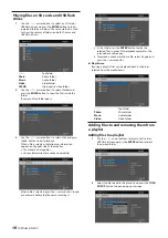 Preview for 16 page of Tascam BD-MP1 Owner'S Manual