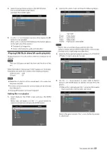 Preview for 31 page of Tascam BD-MP1MKII Owner'S Manual