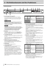 Preview for 140 page of Tascam BD-MP1MKII Owner'S Manual