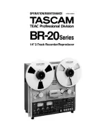 Tascam BR-20 Series Operation & Maintenance Manual preview