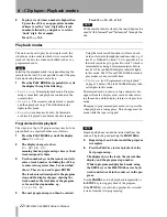 Preview for 22 page of Tascam CC-222MKII Owner'S Manual