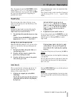 Preview for 23 page of Tascam CC-222MKII Owner'S Manual