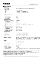 Preview for 3 page of Tascam CD-200iL Product Spec Sheet