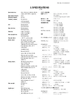 Preview for 3 page of Tascam CD-RW900 Service Manual