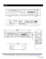 Предварительный просмотр 2 страницы Tascam CD-RW901SL Technical Documentation