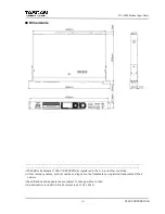 Preview for 5 page of Tascam DA-3000 Spec Sheet